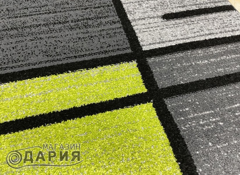 Тъкан килим MAGNOLIA 704 l.grey/green